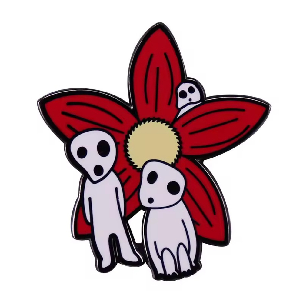 Studio Ghibli Princess Mononoke Kodama Tree Spirits Enamel Pin